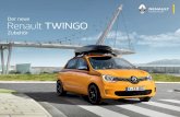 Der neue Renault TWINGO · 1. Beleuchtete Einstiegsleisten Renault (82 01 440 409) 2. Einstiegsleisten Twingo Mango-Gelb (82 01 721 845) 3. Einstiegsleisten Twingo DeZir-Rot (82 01