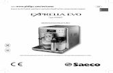 MUM Exprelia EVO Lingue - Rev00 - WE · 2 ALLGEMEINES ALLGEMEINES Die Kaff eemaschine eignet sich für die Zubereitung von Espresso unter Verwendung von Bohnenkaff ee und ist mit