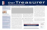 DerTreasurer · ACT eine „Treasurer’s Checklist“ publiziert. Das zehnseitige Papier birgt zwar wenig Neues. Es ist aber recht umfassend und praxisbezo-gen und bringt die wichtigsten