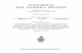 HANDBUCH DER INNEREN MEDIZIN - Home - Springer978-3-662-28531-2/1.pdf · handbuch der inneren medizin begrundet von l. mohr und r. staehelin vierte auflage herausgegeben von g. v.