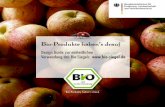 Bio-Produkte haben’s drauf · Das Bio-Siegel. 2 3. Das Bio-Siegel ist durch das Öko-Kennzeichengesetz eingeführt worden. Einzelheiten zur Gestaltung und Verwendung des Bio-Siegels