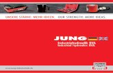Handelskatalog 2019 2020 - jung-hebetechnik.de · Karl-Heinz Jung gründet die Firma JUNG in Kernen bei Stuttgart. Karl-Heinz Jung founds the company JUNG in Kernen near Stuttgart.