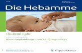 SONDERDRUCK - infothek.thieme.de · Beim ersten Bad ist für das Pflegepersonal empfehlenswert, Handschuhe zu benut-zen, um sich nicht mit eventuellen Kei-men der Mutter zu kontaminieren.