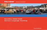 Hueber fileleads to the exams Start Deutsch 1 and 2 as well as to the Zertifikat Deutsch. »Alltag, Beruf & Co.« provides material for approx. 50 classroom units in each volume and