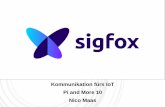 Kommunikation fürs IoT Pi and More 10 Nico Maas · Full Disclosure 24.06.2017 Dieser Vortrag wurde in keinem Bereich von Sigfox finanziell unterstützt oder gesponsert. Allerdings
