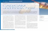 CAD/CAM und Know-how - amanngirrbach.com · CAD/CAM und Know-how Die große Herausforderung unserer Zeit liegt darin, die beinahe grenzenlosen Möglichkeiten und vielfältigen Verfahrenstechniken