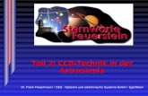 Teil 2: CCD-Technik in der Astronomiehome.fonline.de/ff/freiz_as/ccd_honnef.pdf · Teil 2: CCD-Technik in der Astronomie Dr. Frank Fleischmann / OES Optische und elektronische Systeme