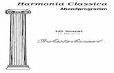 Harmonia Classicaharmoniaclassica.at/wp-content/uploads/2014/10/Programm-145Farbe.pdf · bei Hans Petermandl, Christoph Berner und Martin Hughes. Diplomstudienabschluss an der Universität