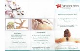 11.Massage 5096 Rabatt Angebote nicht kombinierbar! Sonn ...sambai-dee-thaimassage.de/wp-content/uploads/2017/04/flyer.pdf · Ihr Massage Studio für wohltuende traditionelle Thai-Massagen