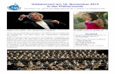 Galakonzert am 10. November 2019 in der Philharmonie · Komponisten Johan de Meij stehen wird. Ausser der grossherzoglichen Militärmusik treten der „Choeur de Chambre de Luxembourg“