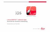 Leica DISTO™ sketch App Schritt-für-Schritt Anleitung · iPhone 4S iPhone 5 iPad Gen. 3 und Gen. 4 iPad mini iPod touch. 3 Leica DISTO™ sketch iOS auf iPad mini Installation
