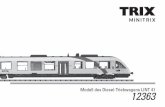Modell des Diesel-Triebwagens LINT 41 12363 · Interior lights + Train destination sign — — F6 2 7 1 6 STOP PR 3 8 Sx 5 ON Lz 4 9 1/2 Central- Control 66800 f0 - f3 f4 - f7. 10
