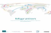 Migration - globaleslernen.de · Migration bedeutet den dauerhaften Wechsel des Wohnorts einer Person oder einer Gruppe. Es ist ein natürliches soziales Phänomen. Der Mensch hat