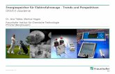 Energiespeicher für Elektrofahrzeuge - Trends und ... · PDF file© Fraunhofer ICT Vorteile zuverlässig und robust hohe kalendarische Lebensdauer, sehr hohe Zyklenzahl sehr große
