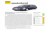 autotest - adac.de autotest VW Golf 1.5 TGI BlueMotion Comfortline F£¼nft£¼rige Schr£¤ghecklimousine