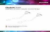 Quick DMX WIRELESS DMX SYSTEM 4 1 EINF£“HRUNG Wir freuen uns, dass Sie sich f£¼r ein Produkt von EUROLITE