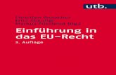 Einführung in das EU-Recht KORR2 · Europäische Kommission, GD Wettbewerb, Referat für Beihilfen-politik Dr. Wolfger Mayrhofer Ständiges Sekretariat der Alpenkonvention Ass. Prof.