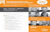INTERNATIONALES S TIGE FOODSERVICE˜FORUM SICHERN · • Innovation. Trends und Treiber • Wachstumswege & Lernstoﬀ für 2019+ Referentin: Gretel Weiß, foodservice, Frankfurt