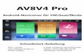 AV8V4Promic-deutschland.de/mic-autoradio/Download/Schnellstart-Anleitung-AV8V4... · DAB+ Zum Empfang von Digitalradio in CD-Qualität müssen Sie zunächst die mitgelieferte DAB+-An-tenne