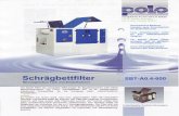 I.: t - polo-filter.com · Maschinengruppen. Der POLO Schrägbettfilter SBT ist ein vollautomatisch arbeitender Kompaktfilter für die Reinigung vieler, unterschiedlicher Flüssigkeiten.