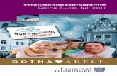 GOTHA · Ihr Volkswagen Partner AHG GmbH Weimarer Straße 71-75 · 99867 Gotha Karte | Umschlagseite ausgeklappt Tel. 03621 / 45 04-0 ·