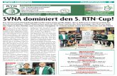 SVNA dominiert den 5. RTN-Cup! - rn-tn.de · SPORT MIKROFON HALLENFUSSBALL 23 SVNA dominiert den 5. RTN-Cup! Der Sportverein Nettelnburg/Allermöhe hatte keine große Mühe, den 5.