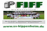 Seite33 SV Mühlenbach.doc) · Sebastian Schönherr sich bei einem Konter entscheidend durchzusetzen, allerdings scheiterte der SVK-Außenspieler an der Querlatte des VfR-Tores. In