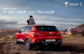 Willkommen in der Welt von Renault · t z t ne r ev nse t sbe Über die Systeme R&GO und R-LINK sind Sie auf allen Wegen bequem und einfach mit der Außen-welt verbunden. R-LINK 2