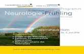 Programm Neurologie -Frühlingoegn.at/wp-content/uploads/2016/05/Neurologie-Frühling_Horn_2016... · Waldviertler Neurologie Frühling können wir Ihnen auch in diesem Jahr eine