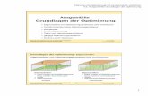 Ausgewählte Grundlagen der Optimierungjawi0001/EA-Vorlesung/PDF/K1_Opt-Grundlagen... · Planung und Optimierung mit evolutionären Verfahren K1: Ausgewählte Grundlagen der Optimierung