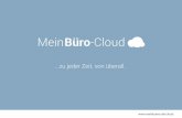 MeinBüro-Cloud¼ro-Cloud_Flyer_082017.pdf · Die Software ist jetzt auch als Cloud-Version erhältlich. Das komplette Büro in der Cloud In der MeinBüro-Cloud stellen wir Ihnen
