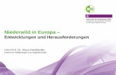 Niederwild in Europaljv-rlp.de/wp-content/uploads/2018/04/Hacklander.pdf · Agenda 2000 Versorgungs-sicherheit Produktivität ssteigerung Marktstabi-lisierung Produkt- stützung (Borchardt