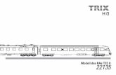Modell des RAe TEE II 22135 · PDF file - TEE „Cisalpin“ Milano – Paris – Milano - TEE „Edelweiss“ Zürich – Amsterdam – Zürich Nach 30 Jahren Einsatz wurden die Züge