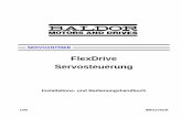 IMN1275GR FlexDrive (German) - Baldor.com · BALDOR ist in keinem Fall haftbar für Kosten (einschliesslich Montage oder Ausbau), Beeinträchtigungen oder Folgeschäden, einschliesslich