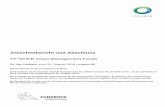 Zwischenbericht und Abschluss · Tivity Health Hannon Armstrong Daikin Industries Murata Dassault Systèmes . 6 FP WHEB Sustainability Fund Bericht des Anlageverwalters (Fortsetzung)