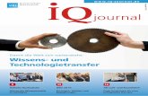 Damit die Welt sich weiterdreht: Wissens- und ... · iQ-Journal 2/2017 5 titel da die Verschleißfestigkeit von Beschich - tungen ein wichtiges Qualitäts-Kriterium für spätere
