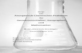 Anorganisch-Chemischen Praktikum für Geowissenschaftler ... · Inhalt Note Journal 1 Wasserhärte Mg Ca Abgabe: 1 Ionentauscher KNO 3 Abgabe: Pkt. Präparate Note Journal Nr. Inhalt
