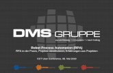 Robot Process Automation (RPA)cct-solutions.com/download/pdf/ePublications/CCTUserConference PDF's... · Robot Process Automation (RPA) RPA in der Praxis, Projekte identifizieren,