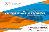 PROGRAMM · Liebe Teilnehmerinnen und Teilnehmer, vom 9. - 11. März findet im Vorarlberger Landeskonservatorium, in der Musikschule Feldkirch und im Pförtnerhaus wieder der Wettbewerb