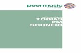 Werkverzeichnis TOBIAS PM SCHNEID · Tobias PM Schneid gehört zu den führenden Komponisten seiner Generation, deren Werk ein breites Publikum und einen festen Platz im Konzertleben