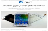 Samsung Galaxy J1/J100 Touchscreen und Bildschirm Austausch · Samsung Galaxy J1/J100 Touchscreen und Bildschirm Austausch Samsung Galaxy J1 / J100 Touch Screen & Bildschirm Austausch