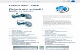 Lindab Safe Click Einfach und schnell ! facile et rapide de/manuel Safe click ch 2010.pdf · „alt / vieux“ 40.1 60.1 Ø [mm] Mindestanzahl Schrauben oder Nieten, die für die