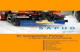 Ihr kompetenter Partner - Sapho GmbH · Streumittel Sapho GmbH Stand: Juni 2016 Riedstraße 9 – 13, 88356 Ostrach Telefon: 0 75 85 / 93 12 – 0 - Telefax 0 75 85 / 93 12 90