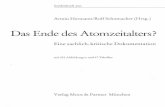 Armin Hermann/Rolf Schumacher (Hrsg. ) - HS Pforzheim · 137 und Strontium-90 im Vergleich zu dem gesamten Atombombenfallout in der Bundesrepublik letzten Jahr zehnte. Bq an Caesium-137