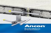 Querkraftdorne - Ancon GmbH · Ancon ED8 Querkraftdorne 6 Ancon ED10 Querkraftdorne 7. Inhalt. Stahlbetonbauwerke werden . heutzutage mit Dehnfugen ausgestattet, um dem Bau- körper