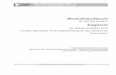 Modulhandbuch - uni-wuerzburg.de · Modulhandbuch für das Studienfach Englisch als vertieft studiertes Fach mit dem Abschluss "Erste Staatsprüfung für das Lehramt an Gymnasien"