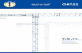GRU A TORRE “TOPLESS” “TOPLESS” CITY CRANE ... GRU A TORRE “TOPLESS” “TOPLESS” CITY CRANE CURVE DI CARICO CARGO CURVES LOAD DIAGRAMS COURBES DE CHARGES GRT52 29 31