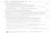 B2 Lektionstest 11 Name - Klett.hu© Ernst Klett Sprachen GmbH, Stuttgart 2017 | | Alle Rechte vorbehalten. DaF im Unternehmen B2, Kurs- und Übungsbuch Von dieser Druckvorlage ...