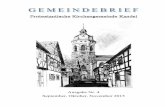 Prot. Kirchengemeinde Kandel: Home - Ausgabe Nr. 4 Ausgabe · PDF file 2016-12-02 · prot.kirche.kandel@evkirchepfalz.de Prot. Integrative Kindertagesstätte „Bienennest“ Leitung