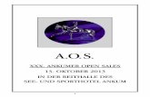 A.O .S. - P.S.I. Auktion · 2019-04-23 · Kostolany/T. Gondola II/T. Glendale Elsa Donnerhall Alicante Ex Libris Return Gribaldi/T. Lominka De Niro Elite Return. 14 F O H L E N 11.